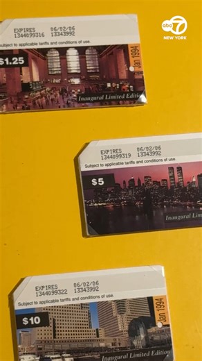 ABC7NY on Instagram: "New Yorkers are saying FAREwell to the MetroCard at the end of the year. As OMNY becomes the new way to pay, the New York Transit Museum's FAREwell, MetroCard exhibition invites visitors to explore the MetroCard’s origins and the many ways it became a cultural icon for a generation of riders."