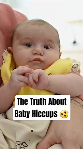 The Truth About Baby Hiccups #hiccups #newborn #babyfacts #littlesecret