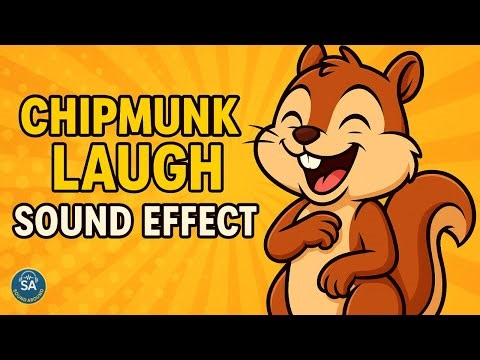🎵 Chipmunk Laugh Sound Effect – Funny Cartoon Animal Audio