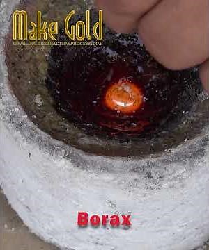 🔥🟡 How to Melt Gold into Perfect Cubes – Using Borax & Induction Heater or Gas Torch