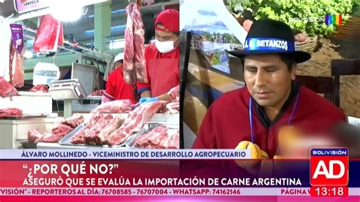 #Actualidad | ¿Importar carne de Argentina? La posible importación de carne desde Argentina ha generado un gran debate. ¿Es una medida necesaria o un riesgo para los productores locales? #NoticiasBolivisiónAlDía #BolivisiónAlDía #RedBolivisión | Noticias Bolivisión LPZ