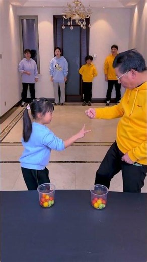 Rock-Paper-Scissors Challenge! It's so much fun! #Funny #PartyGameChallenge #FamilyGameChallenge