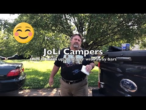 How to Hitch up a camper with sway bars