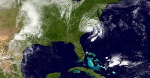 Ana Weakens to Depression, Dumping Rain on Carolinas