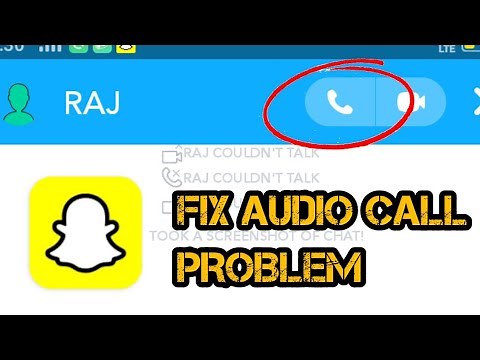 How to Fix Snapchat Audio Call Not Working Problem Solved