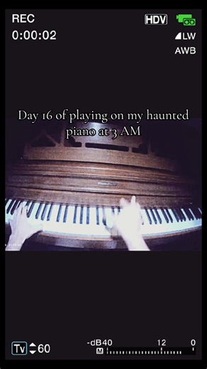 Day 16 of playing on my haunted piano at 3 AM: Washing Machine Heart( Mitski) piano cover #music #piano #pianocover #mitski #haunted