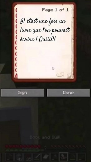 How to write a book in Minecraft