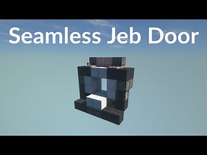 Minecraft Java | Seamless Jeb Door Tutorial