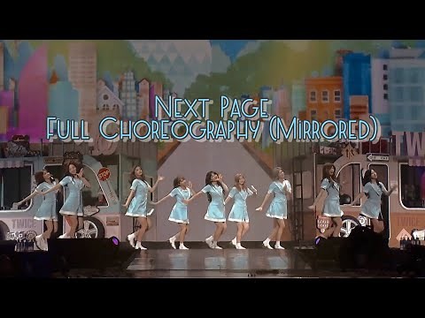 Twice - Next Page [Full Choreography|Mirrored]