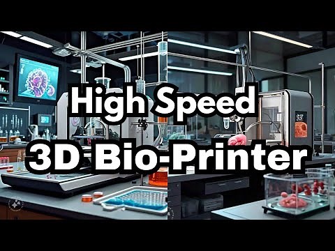 New 3D Bioprinter Creates Human Tissues in Seconds!