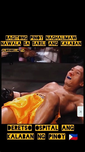 Pinoy Naghalimaw Deretso Hospital ang Kalaban #boxing #mannypacquiao #knockout #shorts