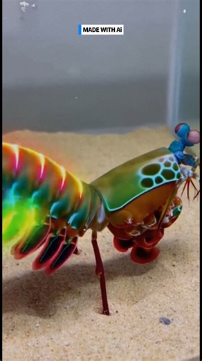 The specialized defense of the Flamboyant Cuttlefish meets the sheer power of the Peacock Mantis Shrimp. #PeacockMantisShrimp #FlamboyantCuttlefish #MarineBiology #Clash ⚙️ AI-generated dramatization — No real insects or creatures are involved in these visuals. | Insects Apex