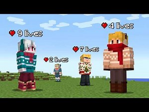 Minecraft But, We All Have 10 Lives..