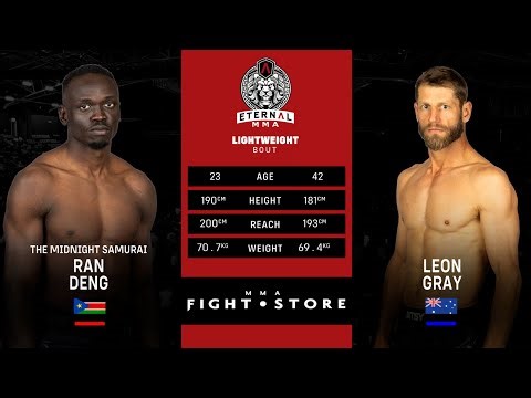 Eternal MMA 81 - Ran Deng VS Leon Gray - MMA Fight Video