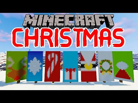 Minecraft Christmas Banners Tutorial!