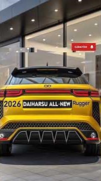 2026 ダイハツ新型ラガー登場！本格オフローダー復活、タフな4WDと最新技術を搭載！