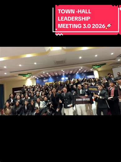Town Hall Leadership Meeting 3.0: Vision for 2026