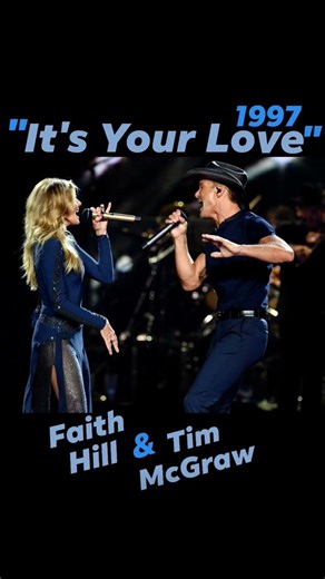 "It's Your Love"~1997~Tim McGraw and Faith Hill #countrylove #saturdaynightslowjams
