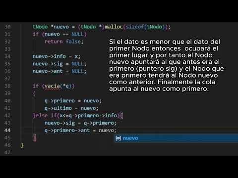 TAD Cola de Prioridad Doble en Lenguaje C Parte 3: Función Añadir