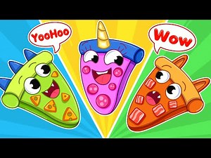 Yummy Pizza Challenge! | Learn All Shapes with Fun & More Kids Cartoons | Teeny Mimi🦄