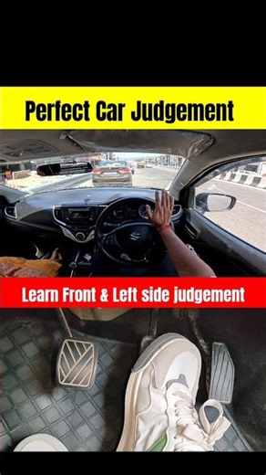 Perfect Car Judgement Front & Left side judgement #shorts #driving #drivingtips