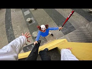 Horror Clowns VS Parkour POV | Halloween Chase VIII