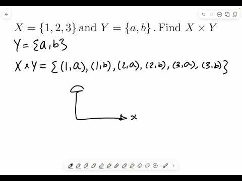 How to find Cartesian product of two sets (2 methods) | Discrete 1 RU