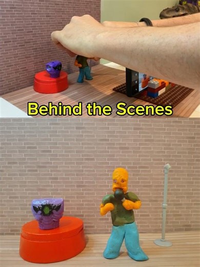 Behind the Scenes Family Stop Motion Stand Up Comedy (You Are a Star Stanley Dinn)