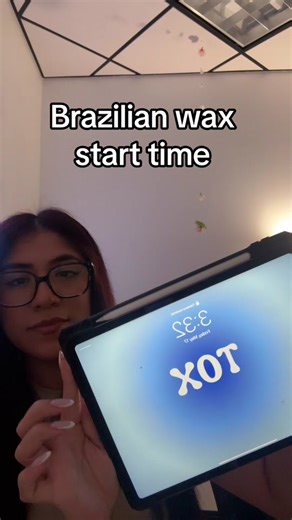 Average brazilian wax time for me. But I like to book out 20 min cause some of my clients run on Miami time 🤣💖 #brazilianwax #hardwax
