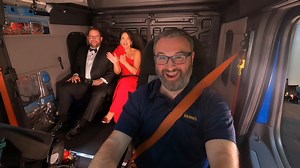 2.8K views · 39 reactions | We joined #OmahaHeartBall Chairs, Derek & Nicole Leathers, of Werner Enterprises as they made their way to the 2022 Omaha Heart & Stroke Ball in the Ca$H Cab! Tune is as they answer cardiovascular health questions and raise money for the mission so close to our hearts. | American Heart Association - Nebraska | Facebook