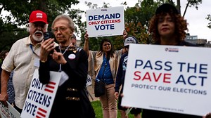 Republican senators blast Democrats for 'fear-mongering' over election security SAVE Act