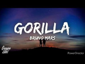 Bruno Mars | Gorilla | Full HD (Lyrics) Music Video