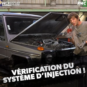 187K views · 3.8K reactions | ⚙️ Le moteur du Mercedes Classe G n'est pas en grande forme… contrôle du système d'injection !  Wheeler Dealers France, RDV à 21h50, on répète à 21h50 sur #RMCDécouverte & en streaming sur RMC BFM PLAY | RMC Découverte | Facebook