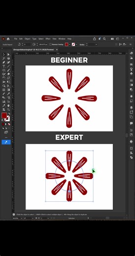 Create a Perfect Rotating Logo in Adobe Illustrator 2026 🔥 #illustratortipsandtricks