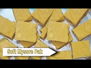 Soft Mysore Pak || How to make Mysore Pak without Ghee & Vanaspati