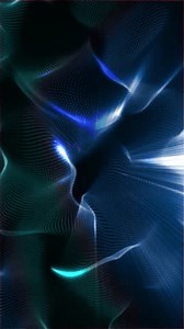 Abstract glowing background with waves that change shape to create a unique pattern.