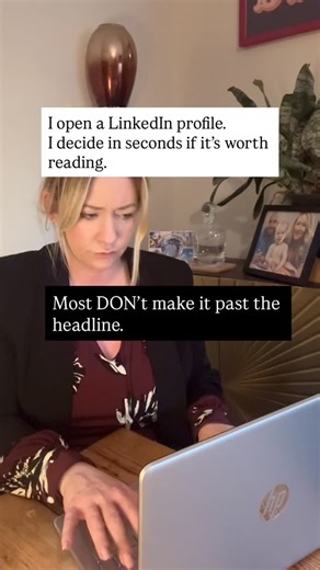 Natasha Robbins | Your Career Coach on Instagram: "I click on a LinkedIn profile. I pause. And I already know whether I’m staying. Not because someone isn’t capable. But because I can’t quickly tell why they matter. Your LinkedIn profile isn’t a CV. It’s a positioning statement. Decision-makers don’t read profiles properly. They scan. They’re looking for a few things, fast ⬇️ + Level + Relevance + Value If those aren’t obvious at the top, they move on. That’s why posting more doesn’t fix it. The