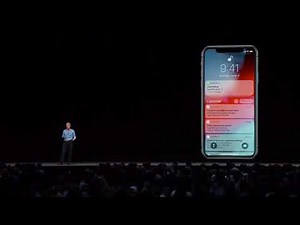 Apple iOS 12 (GROUPED NOTIFICATIONS)