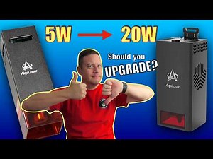 AlgoLaser 5W vs. 20W LASER Module | EASILY Upgrade Diode Lasers