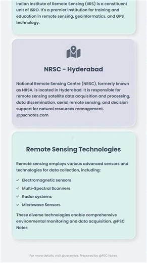 Principles and Fundamentals of Remote Sensing