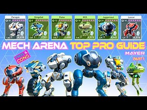 Ultimate Mech Arena Guide: Pros and Cons every MECH! part 1