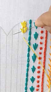 16K views · 262 reactions | Lazy Daisy Borderline Hand Embroidery Tutorial #ruphandicraft #EmbroideryArt #handembroidery #bordado #reelsviralシfb | Basic Embroidery ABC | Facebook