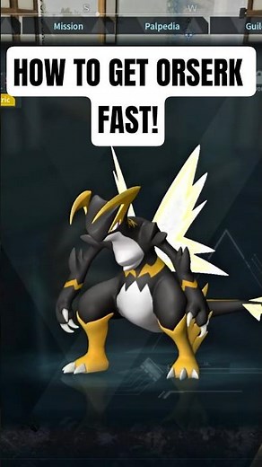 How to Get Orserk Fast in Palworld! #shorts #palworld