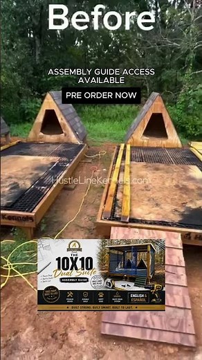 Step-by-Step Dog Kennel Build Guide | Pre Order at Hustlelinekennels.com