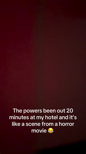 This is my first hotel power outage. And hopefully last. #hotel #hotellife #hotelroom | Dave Holmes TV