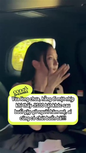 Jisoo khóc tại fan meeting: vì sao và khoảnh khắc xúc động