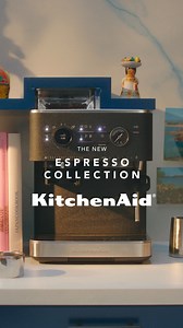 Designed for easy hands-on espresso exploration. Take your coffee to the next level with the NEW KitchenAid Semi Automatic Espresso Machine with Burr Grinder! 💪 Comes with a 58mm commercial-grade easy tamp portafilter, designed with a flat base ☕ Bean exploration made simple with a removable bean hopper 🔎 Take the guesswork out of getting with perfect grind with smart dosing technology 🏗️ Durable and built-to-last metal clad construction with 3 year warranty | KitchenAid Australia and New Zea