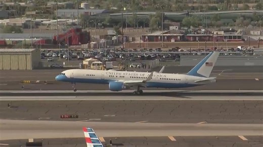 WATCH: Body of Charlie Kirk returns to Arizona on Air Force Two
