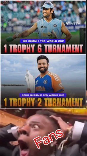 Who is the Real GOAT Captain? Dhoni or Rohit? 🏆 #T20World Cup