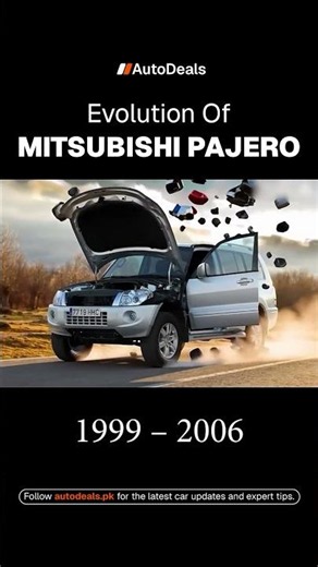 Tracing the evolution of the Mitsubishi Pajero